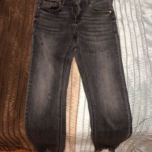 Washed black Zara jeans